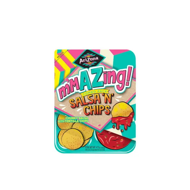 Arizona m'MAZing Salsa 'N' Chips Tray Pack 134.6gr