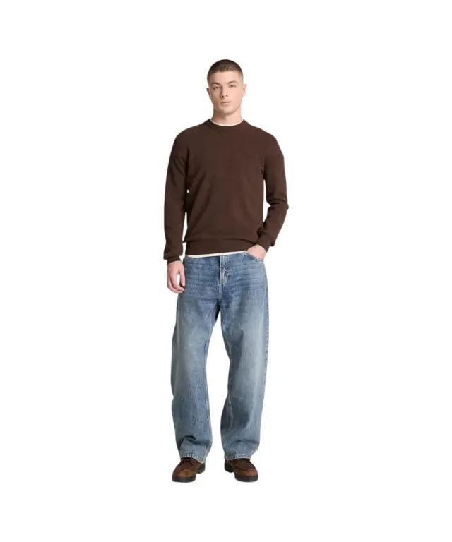 Timberland - Ανδρικό Πουλόβερ TBC0YHA2-C36 Καφέ - L 3