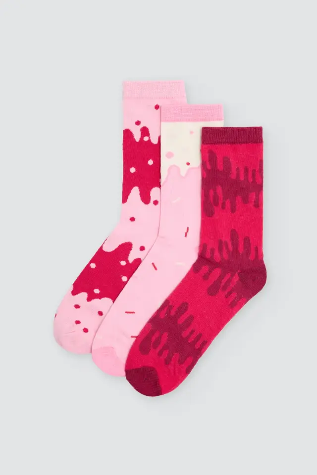 Ysabel Mora Smoothies Γυναικείες Κάλτσες Με Σχέδια Gift 3-Pack - 36-41 2