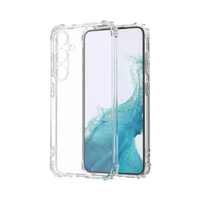 Θήκη Σιλικόνης Anti Shock 1.5mm Για Samsung Galaxy A55 Διάφανη