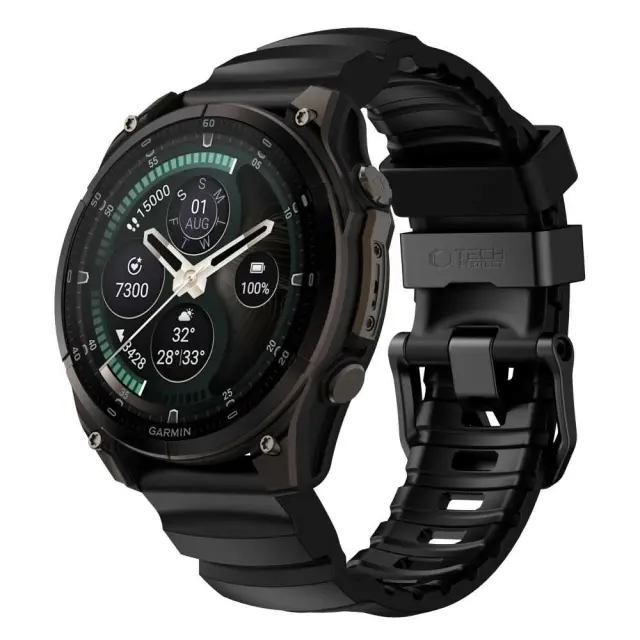 Tech-protect Motion Garmin Fenix 5 / 6 / 6 Pro / 7 / 8 / 8 Pro / E / 9 / 9 Pro (47 Mm) Black 3