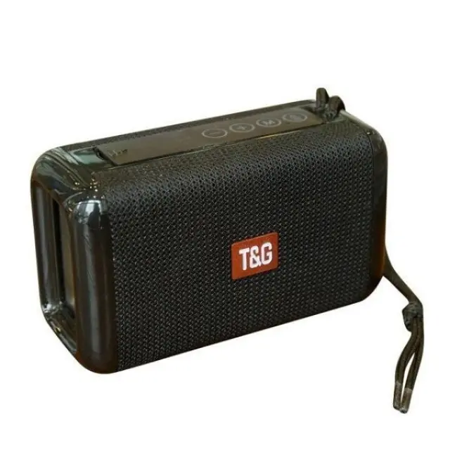 T&G TG-163 Ηχείο Bluetooth 5W Pink/Grey 2