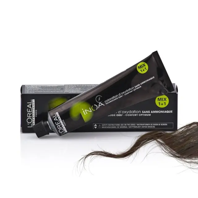 Loreal Inoa Βαφή 7,8 Ξανθό Μόκα 60ml 2