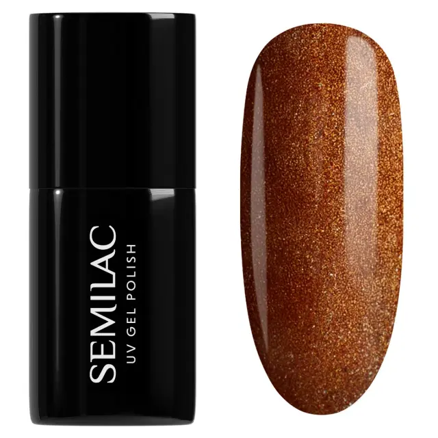 Semilac Ημιμόνιμο Βερνίκι 944 Glazed Cinnamon 7ml