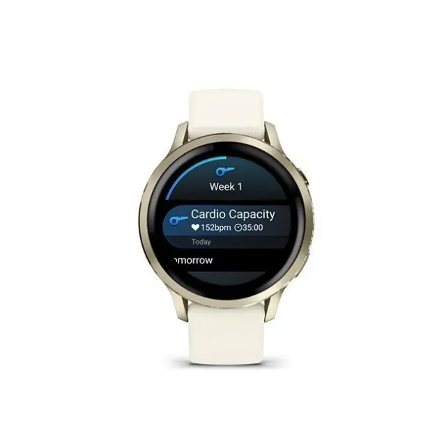 Garmin Venu 4 3.05 cm (1.2") AMOLED 41 mm Digital 390 x 390 pixels Touchscreen Gold Wi-Fi GPS (satellite)