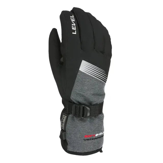 Γάντια Σκι Level Unisex Hero Glove Black/Grey - 3303UG-18 - M 2