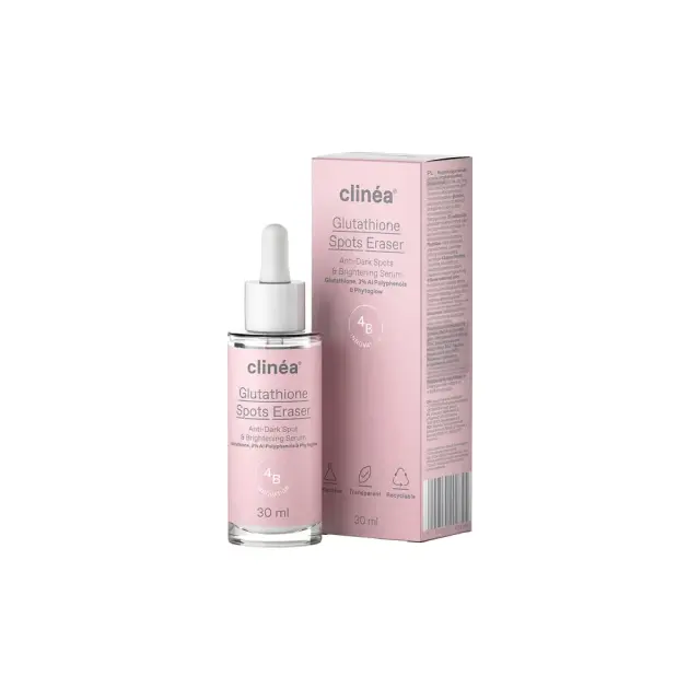 Clinea Glutathione Spots Eraser Anti-Dark Sport & Brightening Serum Ορός Κατά των Κηλίδων & της Υπερμελάγχρωσης, 30ml
