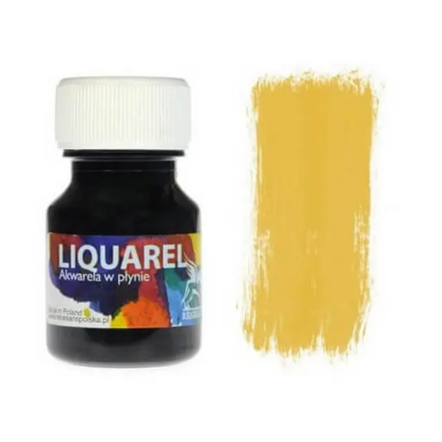 Χρωμα ακουαρέλας Liquarel 30 ml - Yellow Ochre
