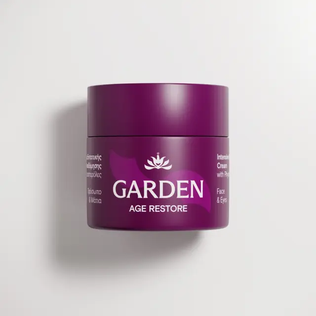 Garden Age Restore Cream Κρέμα για Εντατική Αναδόμηση με Φυτοστερόλες – Πρόσωπο & Μάτια, 50ml
