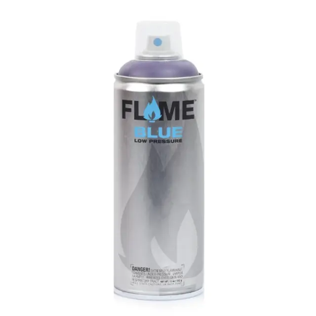 Flame Blue Spray Paint 400ml FB-820 Violet Grey Middle
