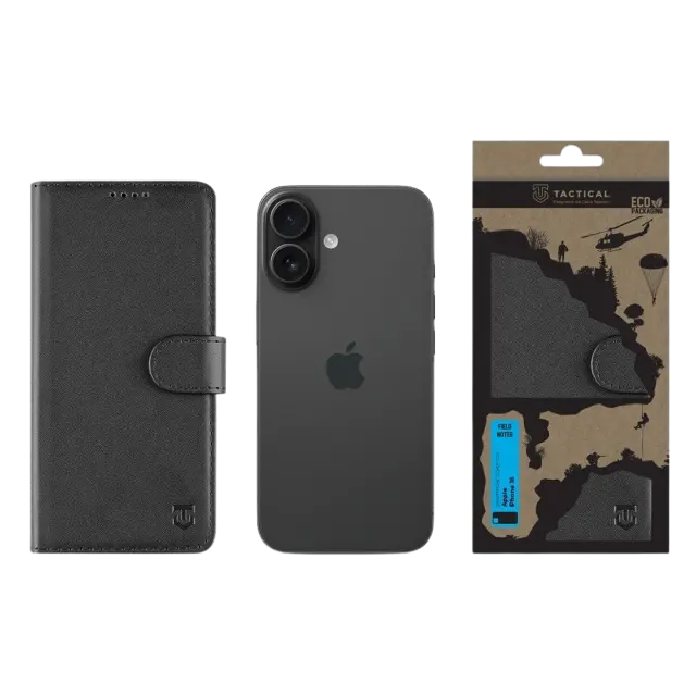 Tactical Field Notes for Apple iPhone 16 Black 3