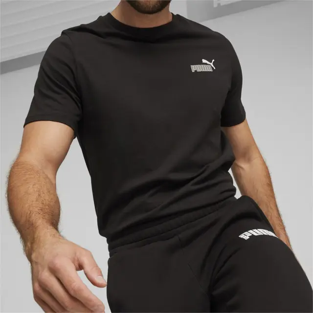 Puma Mass Style Sweatpants Fleece (680200-01) - Μαύρο 3