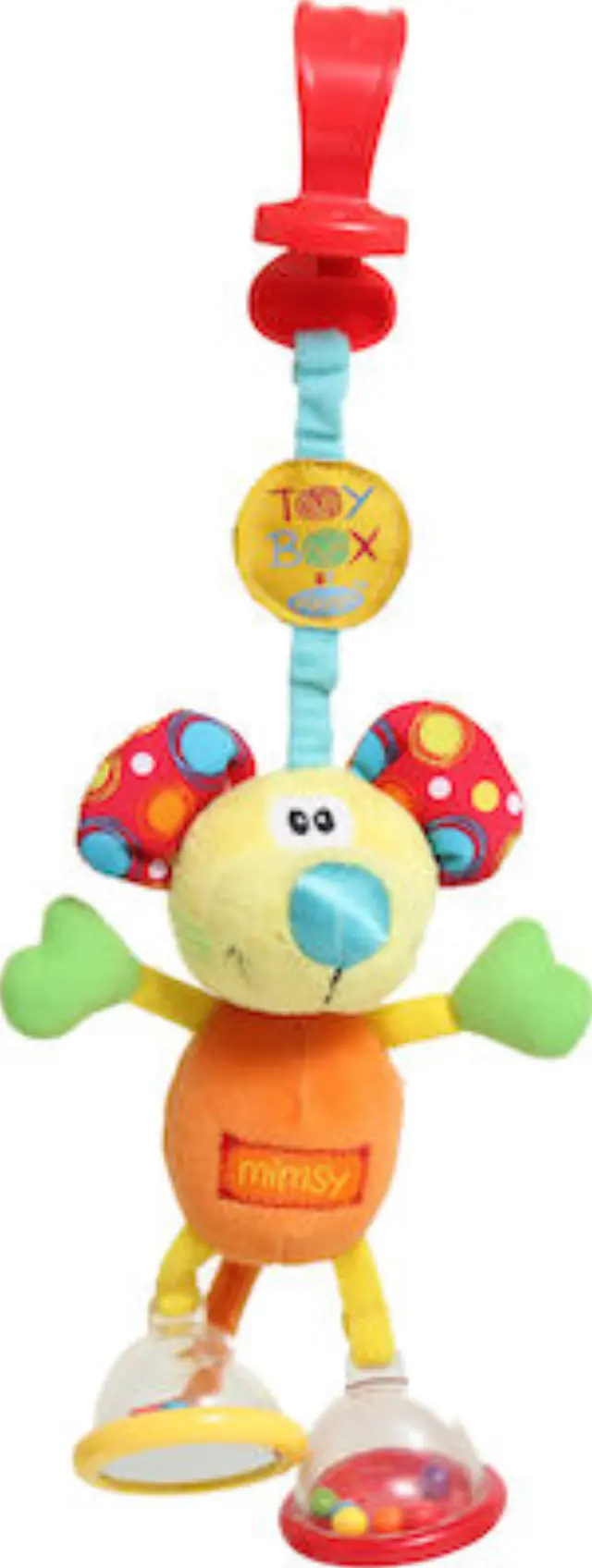 Playgro Κρεμαστό Βρεφικό Παιχνίδι Καροτσιού / Κούνιας Dingly Dangly Mimsy για 0m+