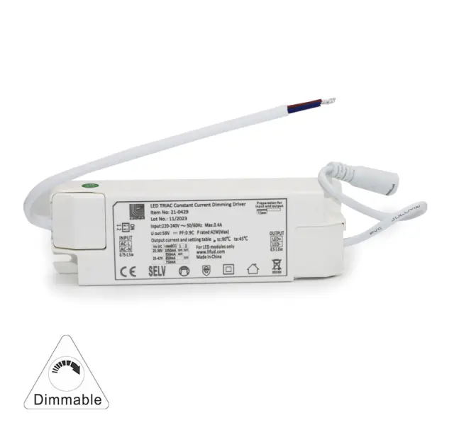 ΤΡΟΦΟΔ.ΝΤΙΜΑΡ.TRIAC ΓΙΑ PANEL LED 40W 25-42VDC έως 1050mA (LIFUD)