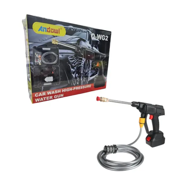 Andowl Φορητό Ηλεκτρικό Πιστόλι Πλυσίματος Q-WG2 - Car Wash High-Pressure Water Gun 0751069