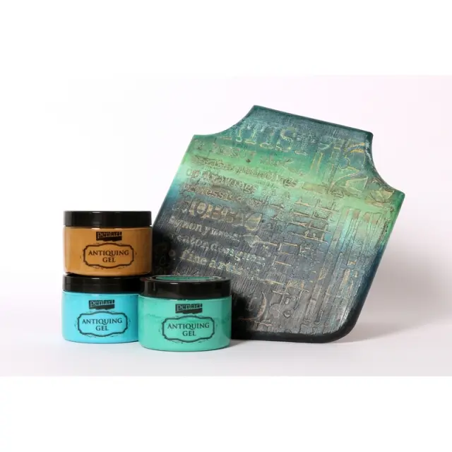 Antiquing Gel Pentart 150ml, Olive 3