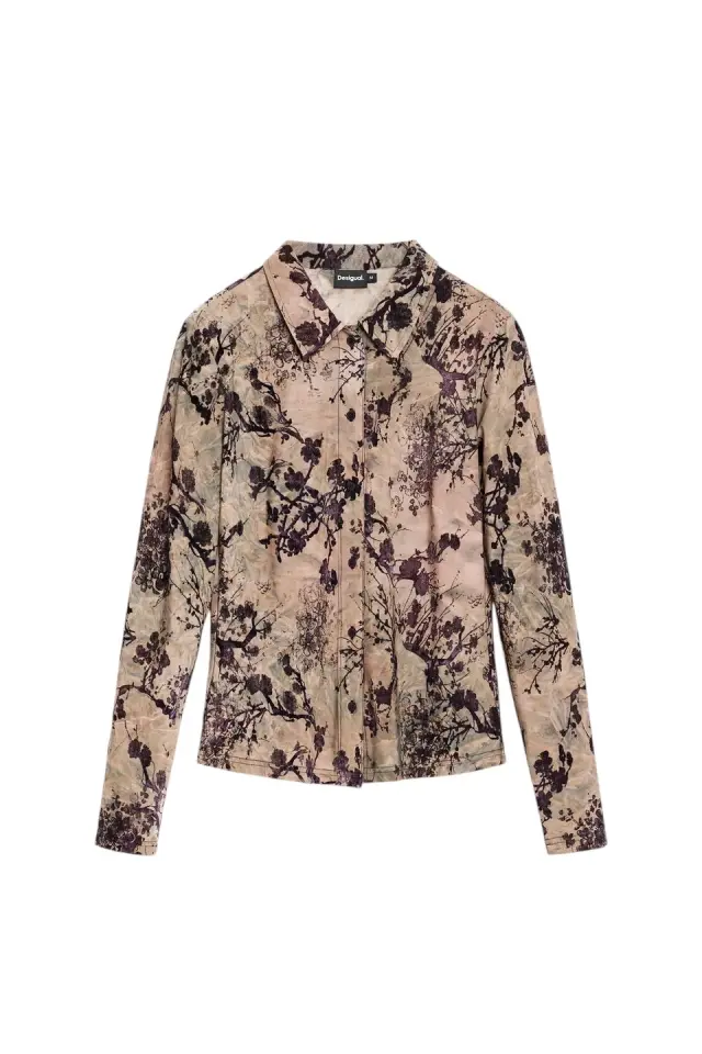 Desigual - Γυναικείo Πουκάμισο Naomi 26WWTK34-2044 Φλοράλ 3