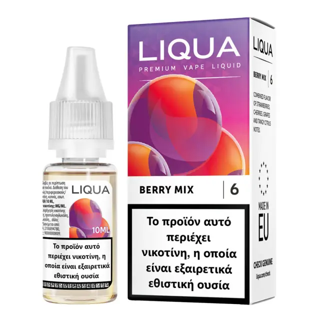 Liqua Berry Mix 6mg 10ml Υγρό Αναπλήρωσης