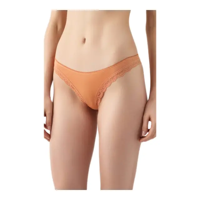 Minerva Γυναικείο String Fimelle Elegance, Χρώμα Apricot