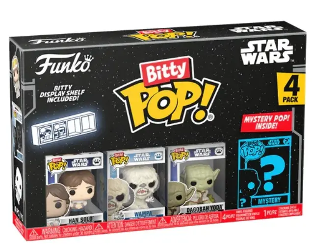 Φιγούρες STAR WARS - Bitty Pop 4 Pack 2.5cm - Han 3