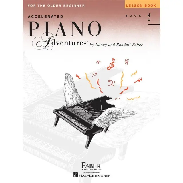 Faber - For The Older Beginner Accelerated Piano Adventures - Lesson Book 2