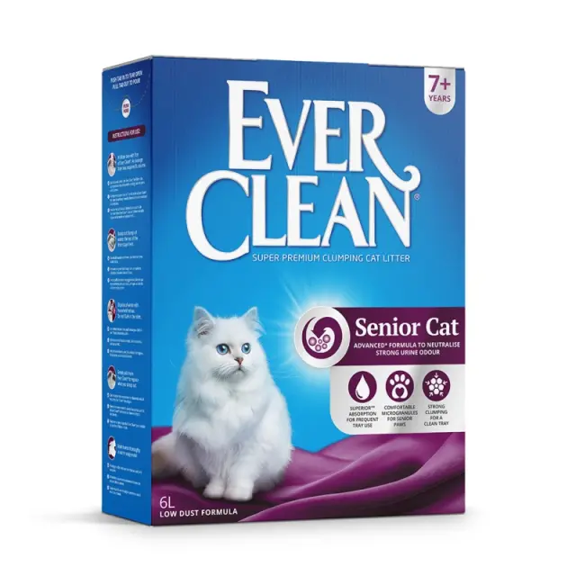 Ever Clean Senior Cat Άμμος για Γάτες 10lt Μονόχρωμο