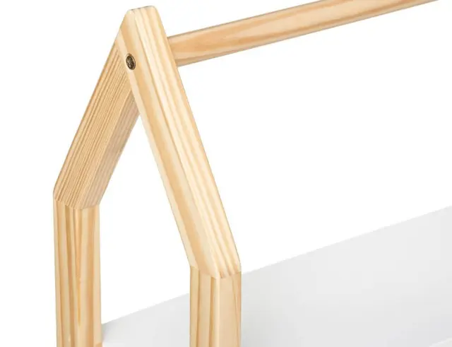 Βιβλιοθήκη Maison Atmosphera με 2 ράφια και διαστάσεις 56x15x50.8cm - Aπόχρωση Ξύλου/Λευκό 174220 2