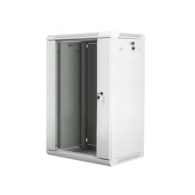 Lanberg Καμπίνα Rack 19" 18U 600X450 Gray V2 (WF01-6418-10S)