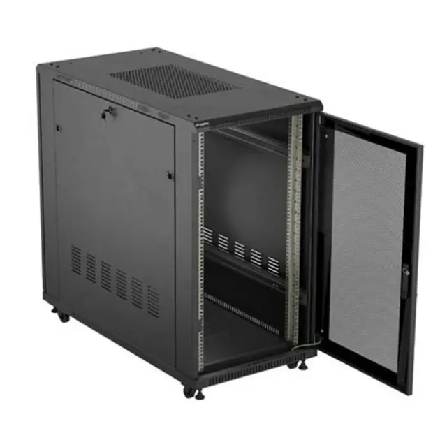 Lanberg Καμπίνα Rack 19" 22U 600X1200 Black (FF01-6222-23B)