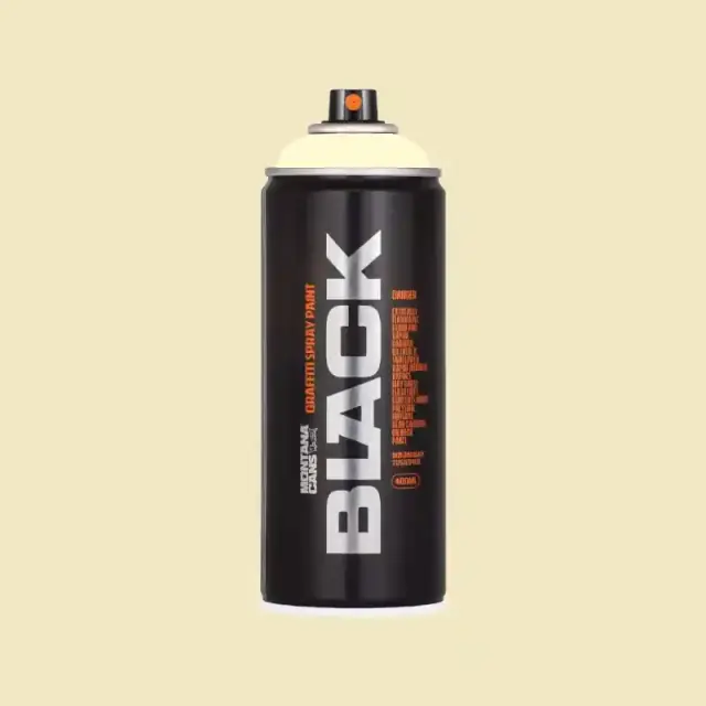 Montana Black Spray Paint 400ml BLK-8000 Ivory