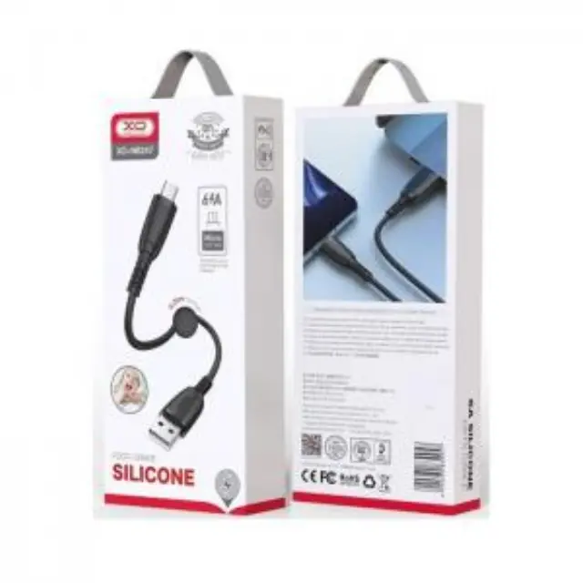 Καλώδιο USB High-Speed Α αρσ. - MICRO USB αρσ., 0.25m σε μαύρο χρώμα 3