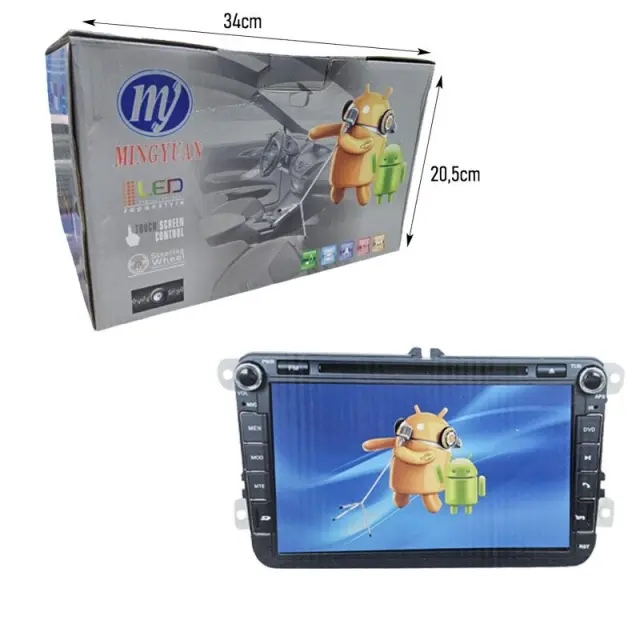 Αυτοκινήτου Οθόνη Multimedia Android 8376 7'' - Car Multimedia Screen Android 101851 3