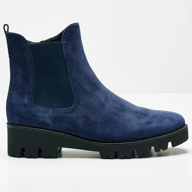 Gabor Μποτάκια Γυναικείο δέρμα Nubuck Μπλέ GAB/72771 36-MARINE