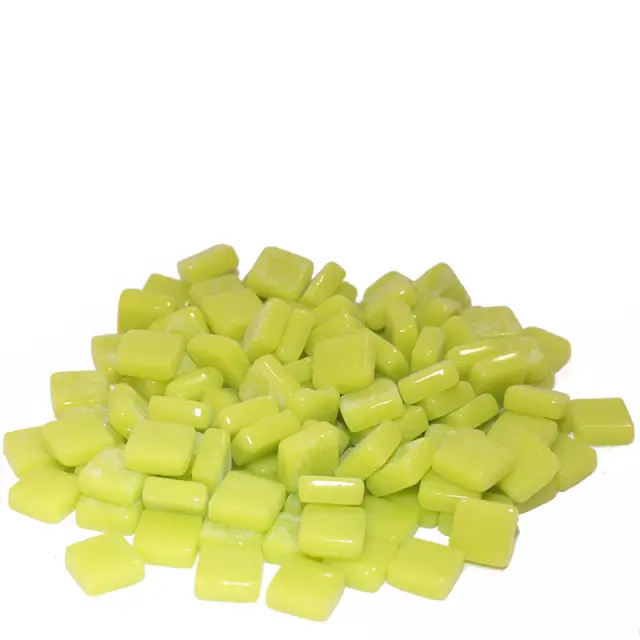 Γυάλινη Ψηφίδα Pure Glass PG31 - 10x10mm - Lime Green - 100gr
