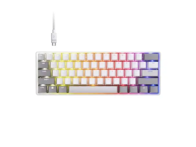 Corsair Keyboard Clipper Pro Mini 60% White (CH-979111J-NA)