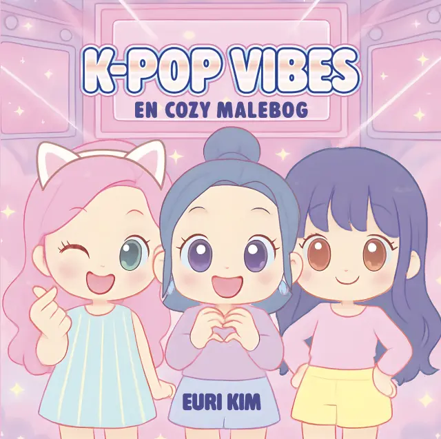 K-Pop Demon Hunters - Vibes, Cozy Coloring Book - Toys