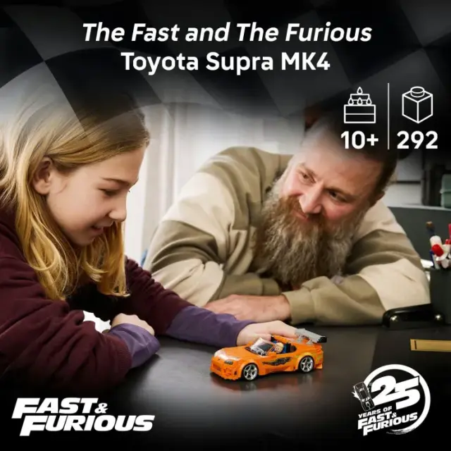 LEGO Speed Champions The Fast & The Furious Toyota Supra MK4 (10+ ετών) 77260 3