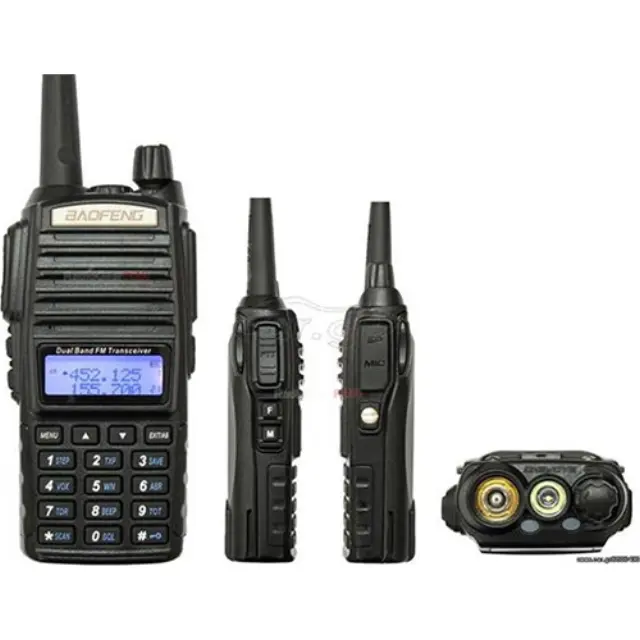 Baofeng UV-82 Ασύρματος Πομποδέκτης UHF/VHF 5W με Μονόχρωμη Οθόνη 2