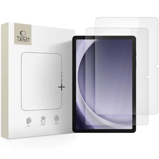 Tech-protect Glass Fit+ 2-pack Galaxy Tab A9+ / A11+ Plus 11.0 Clear