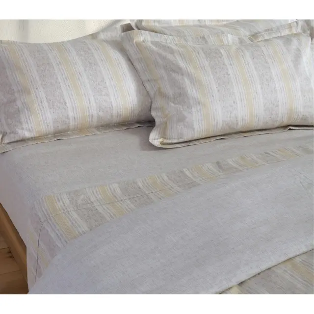 Σετ Σεντόνια King Size 4 Τεμαχίων Nef-Nef Orden Beige 270x280 2
