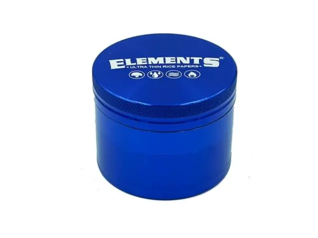 Elements Grinder Τρίφτης Μπλε Medium 55mm Aluminium - 4 Parts 3