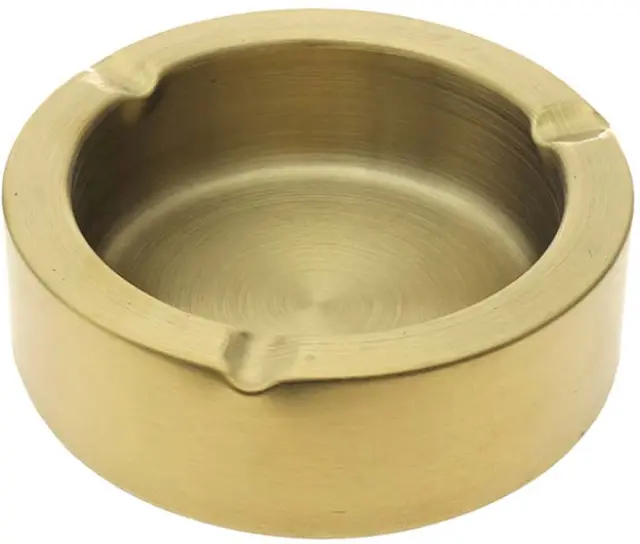 Μεταλλικό Τασάκι Gold Χρυσό - 12cm