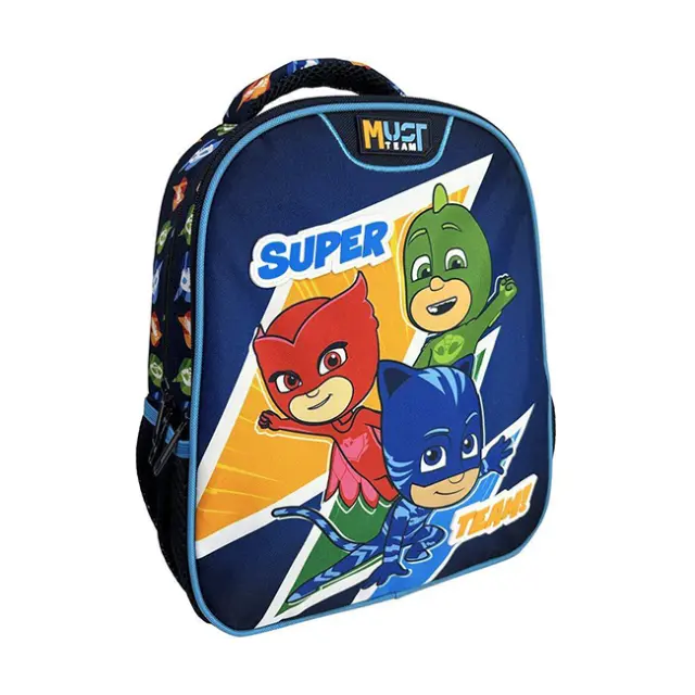 Must Σχολική Τσάντα Πλάτης Νηπίου PJ Masks Super Team 2 θήκες (000484310)