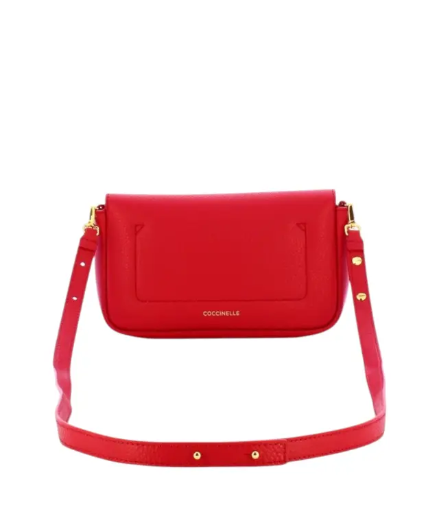 Coccinelle - Γυναικεία τσάντα Ώμου C-Me Lock Mini Bag E5U4K520101-R02 Κόκκινο 2