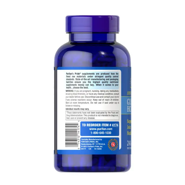 Puritan's Pride Glucosamine HCl 680 mg 3