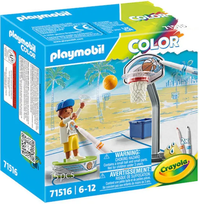 Playmobil Color: Προπόνηση Μπάσκετ / 71516 (Playmobil)