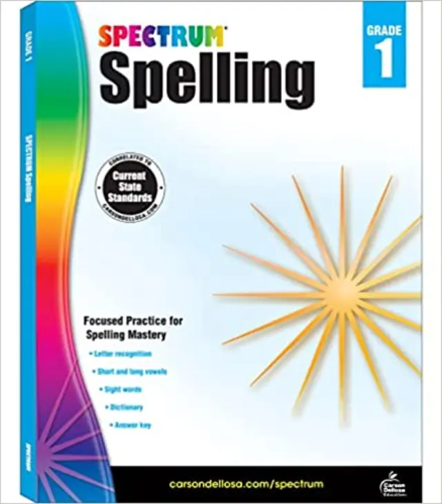 SPECTRUM SPELLING GRADE 1