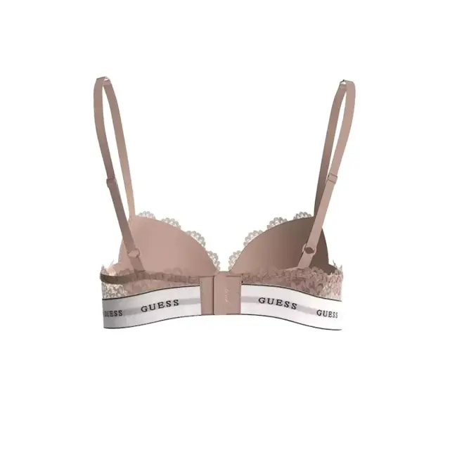 Guess Γυναικείο Σουτιέν Push-Up Lace Belle, Χρώμα Pasty Mauve - 70B 2