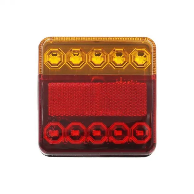 LED ΟΠΙΣΘΙΟ ΦΑΝΑΡΙ ΚΟΚΚΙΝΟ & ΚΙΤΡΙΝΟ 12V KX093-1
