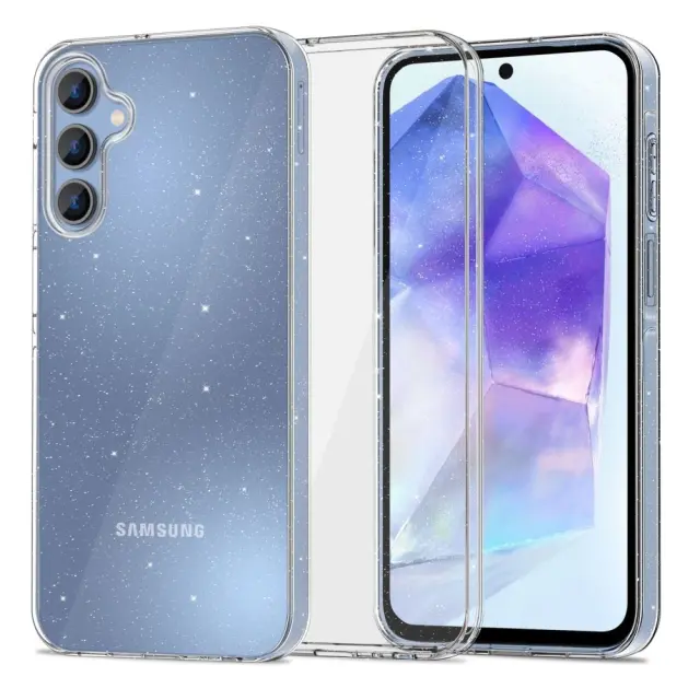 Techsuit® Sparkleskin Back Cover για Galaxy A55-Διάφανο